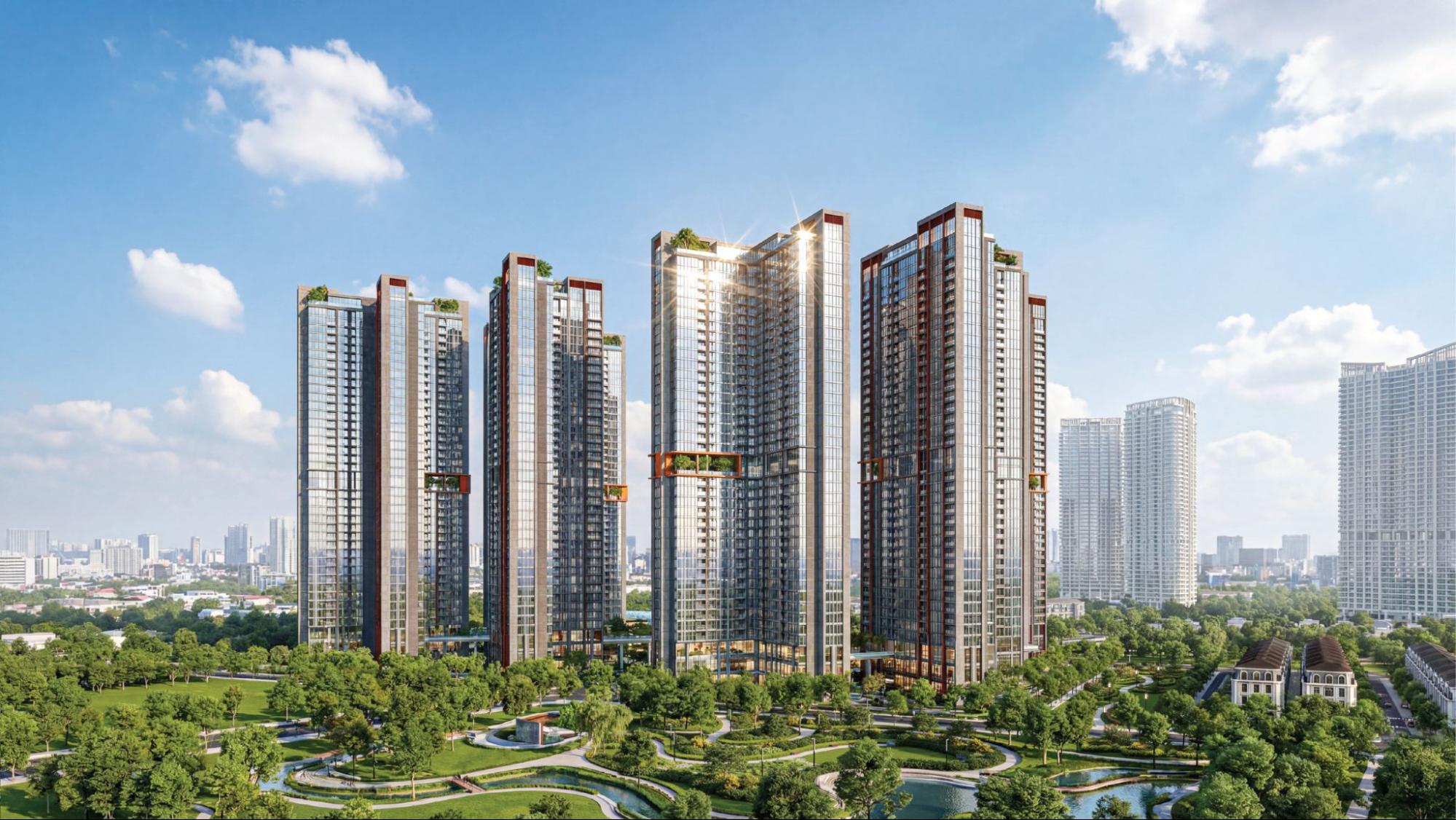 Hé lộ thiết kế hoàn hảo tại Alumi – tổ hợp cao tầng đầu tiên giữa đô thị khoáng nóng duy nhất bên sông Hồng